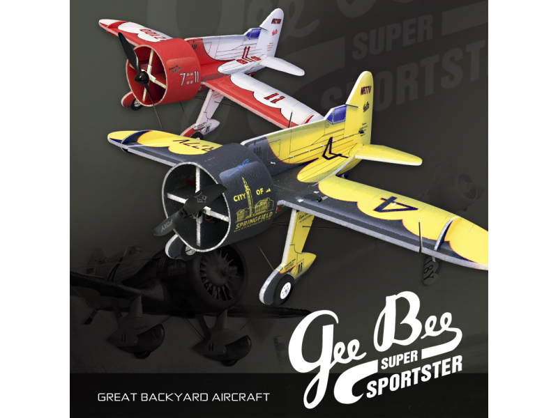RC Factory - Gee Bee - B331 - Red / White